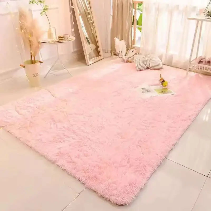 VIKAMA Fluffy Tie-Dyed Carpet
